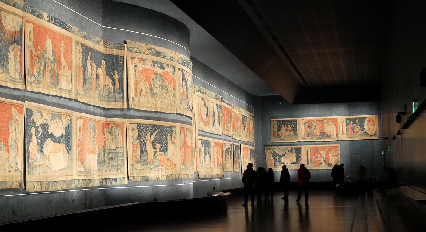 The tapestry of Apocalypse at Angers